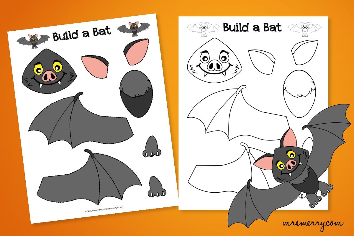 Free Printable Bat Template For Halloween