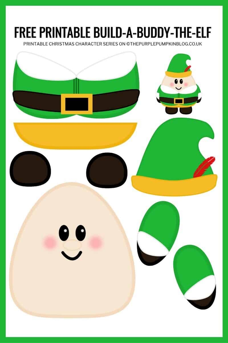 Free Printable Elf Craft Template