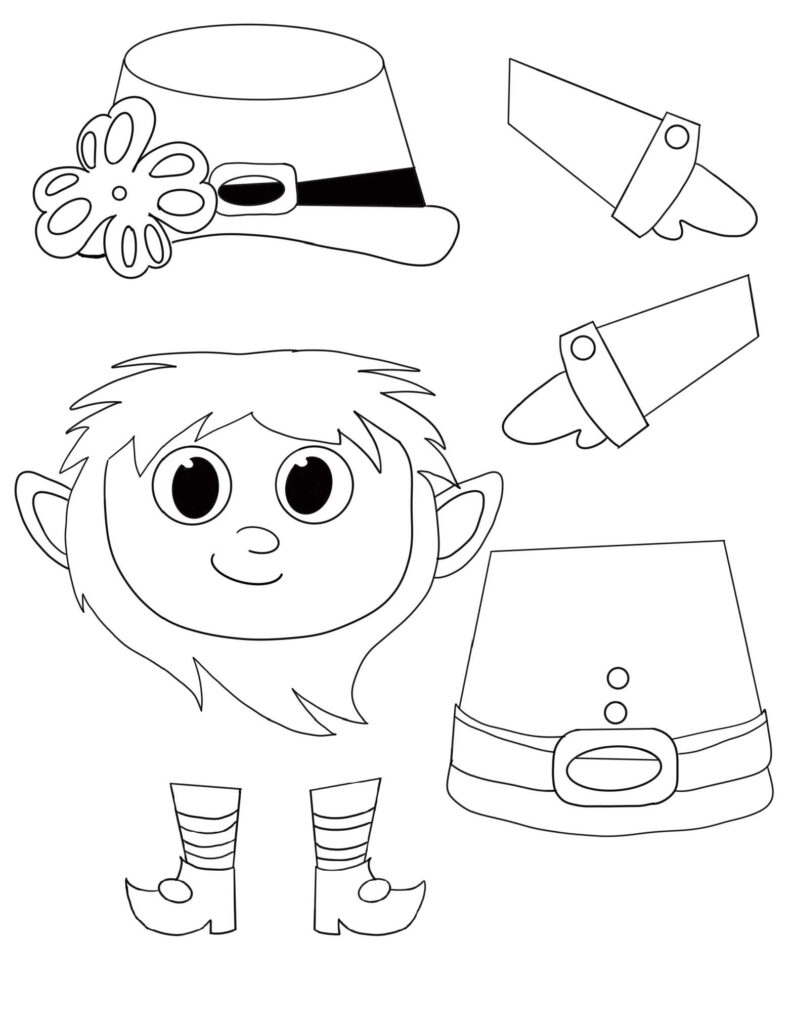 Free Printable Leprechaun Template