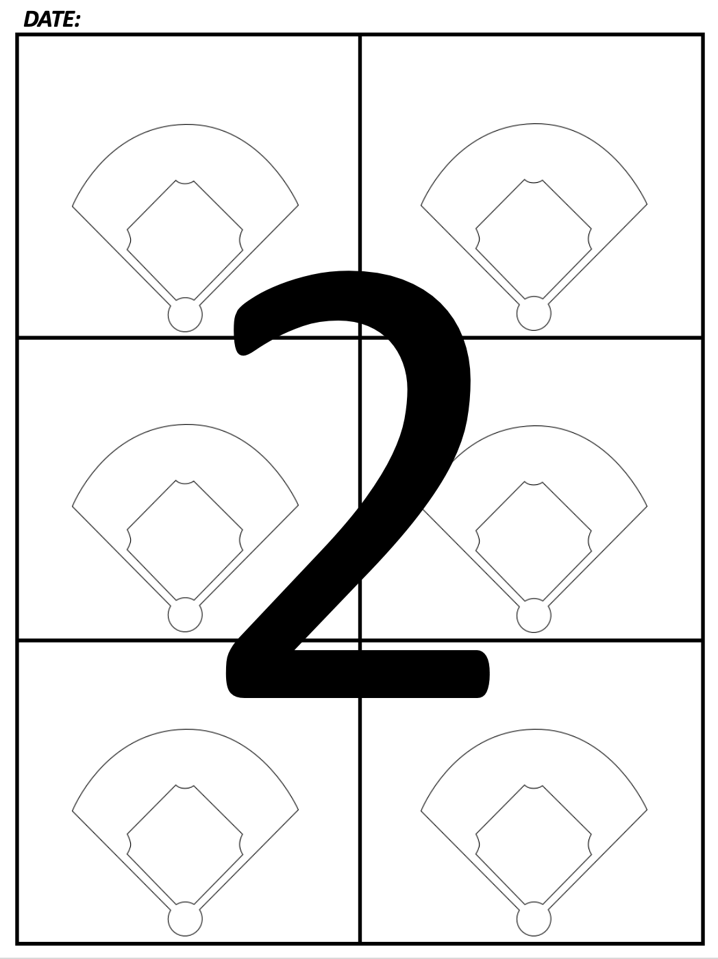 BUILD YOUR OWN Hitting Pitching Workbook Sports Workbook