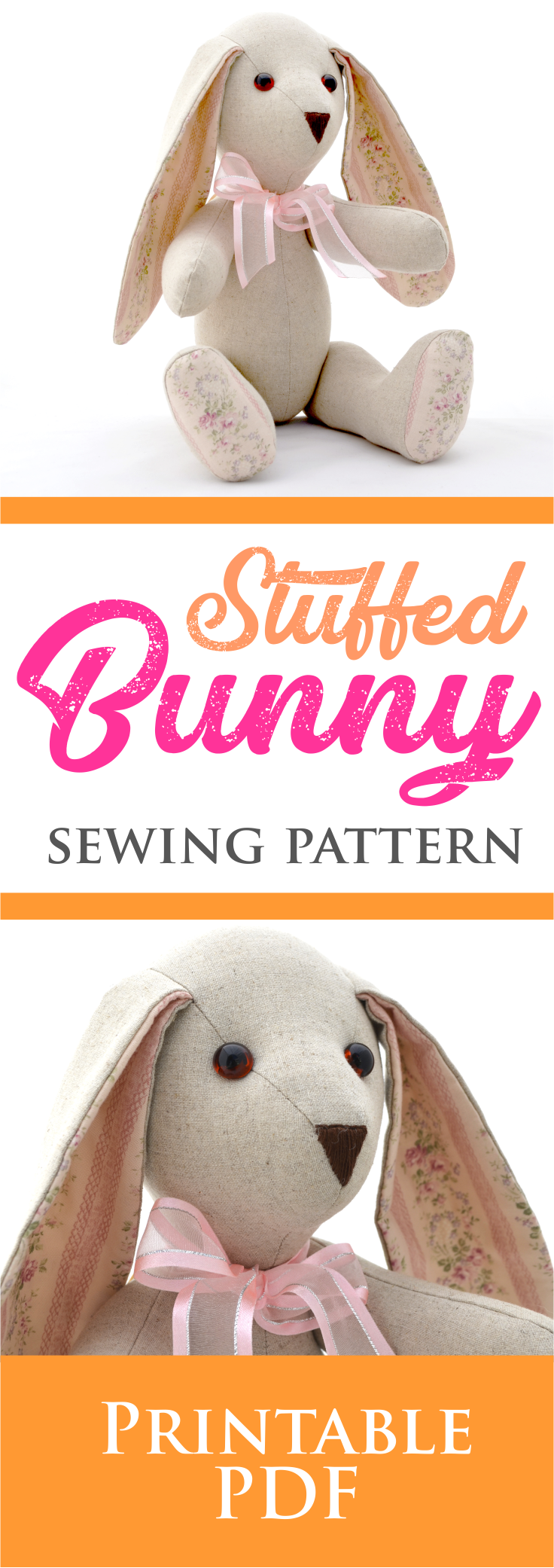 Bunny Sewing Pattern PDF Bunny Pattern Sewing Stuffed Bunny Sewing Pattern Bunny Lovey Sewing Pattern Etsy Sewing Stuffed Animals Stuffed Toys Patterns Sewing Projects