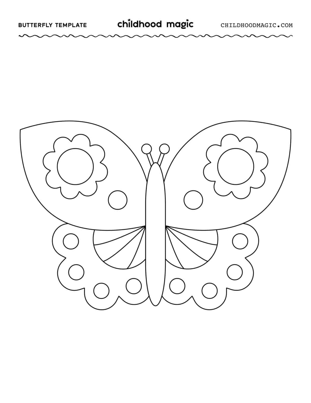Butterfly Template Free Printable