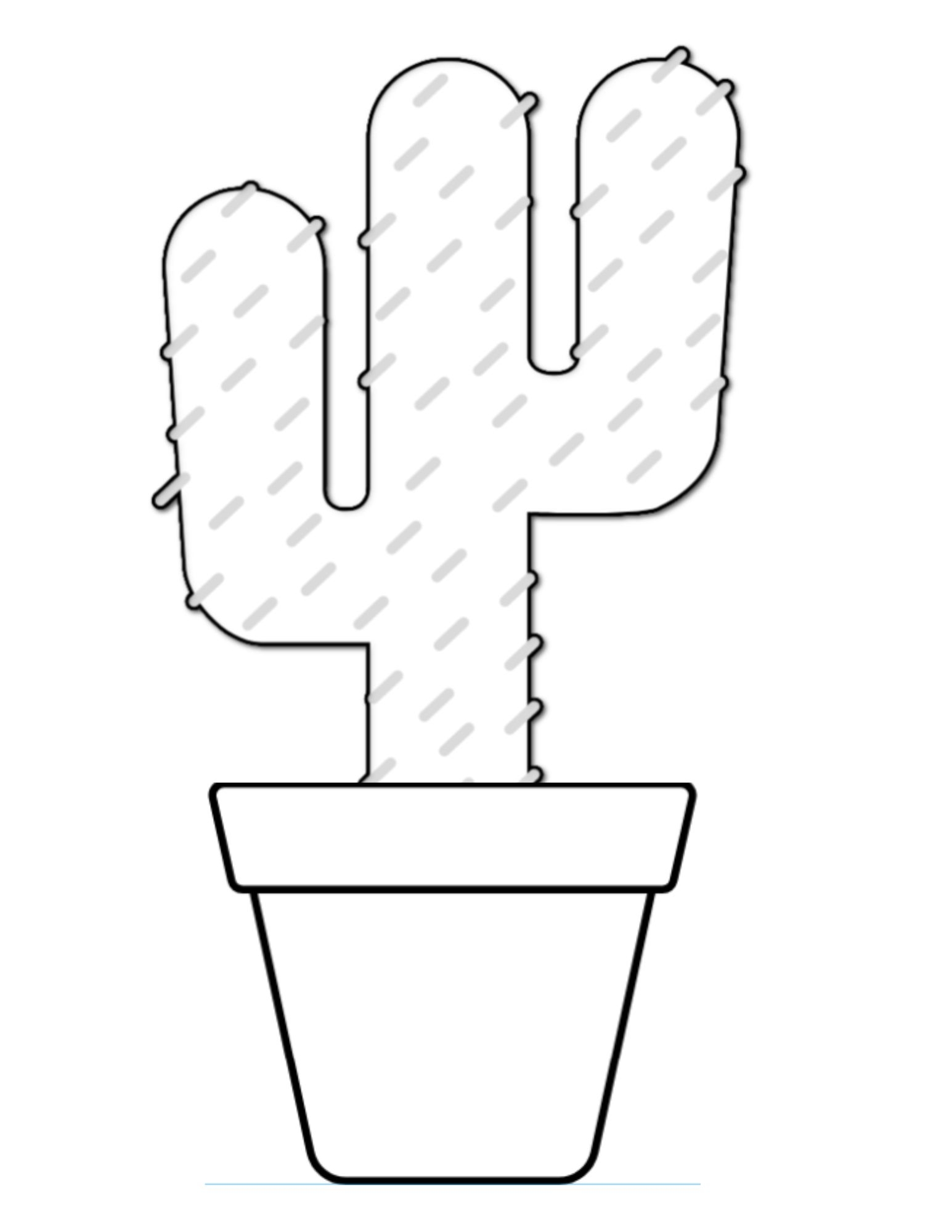 Cactus Craft For Kids Mama Of Minis