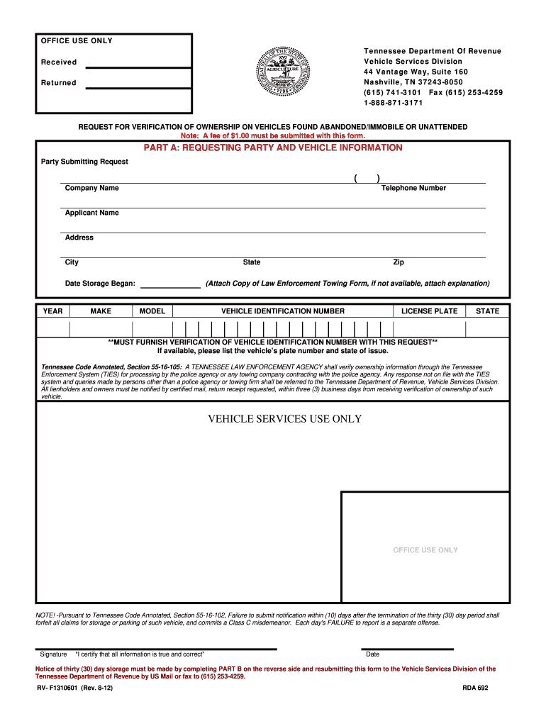 Car Title Template Fill Out Sign Online DocHub