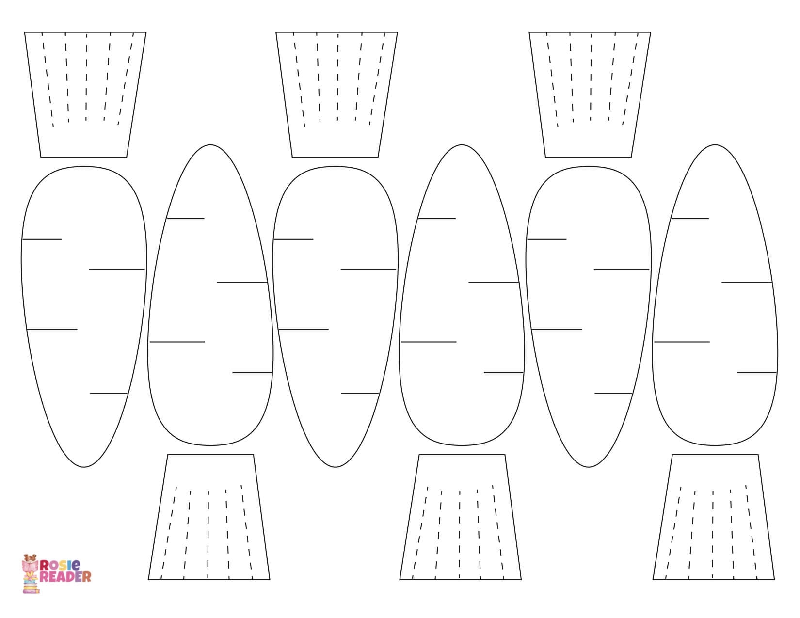 Free Printable Carrot Template
