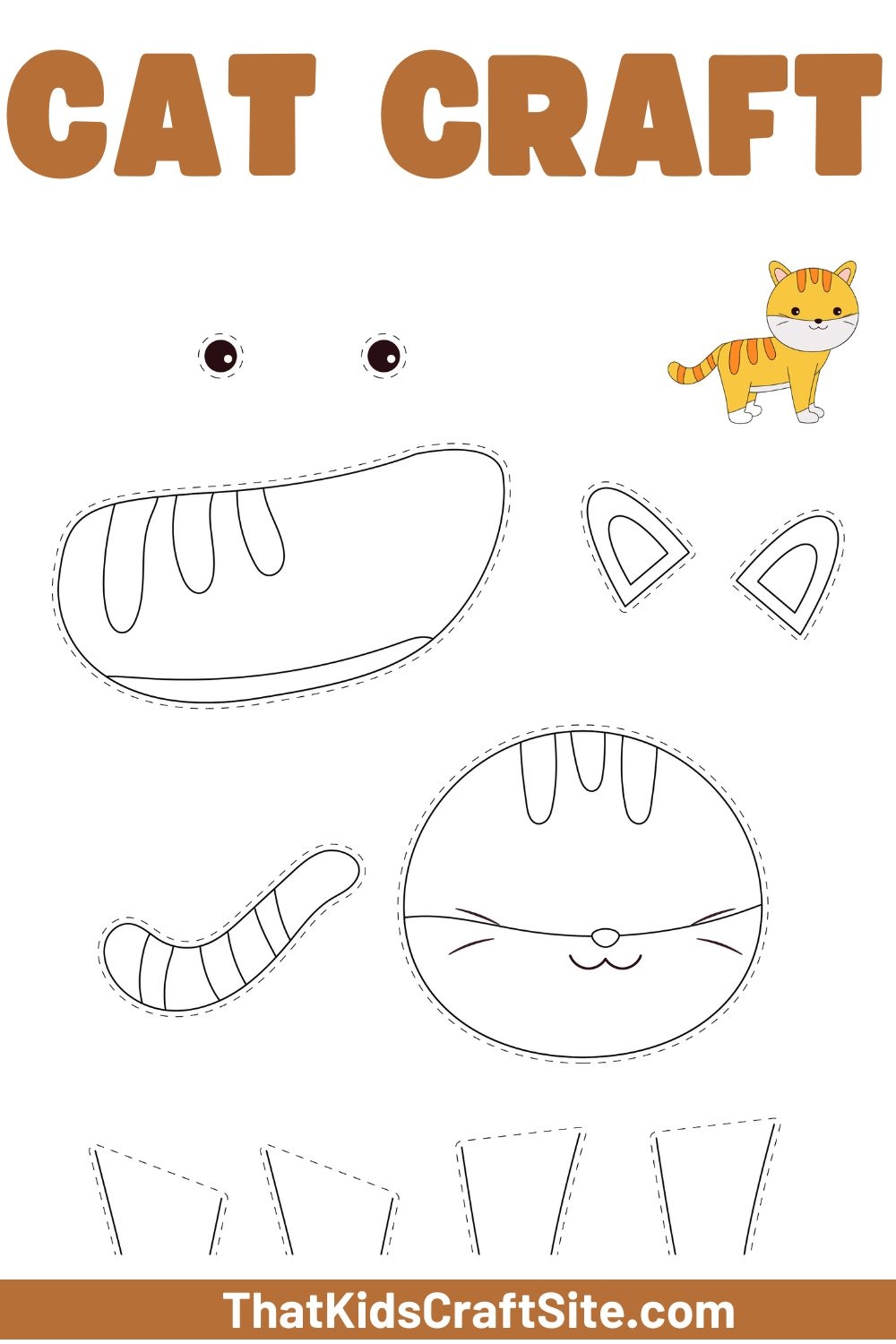 Cat Craft That Kids Craft Site