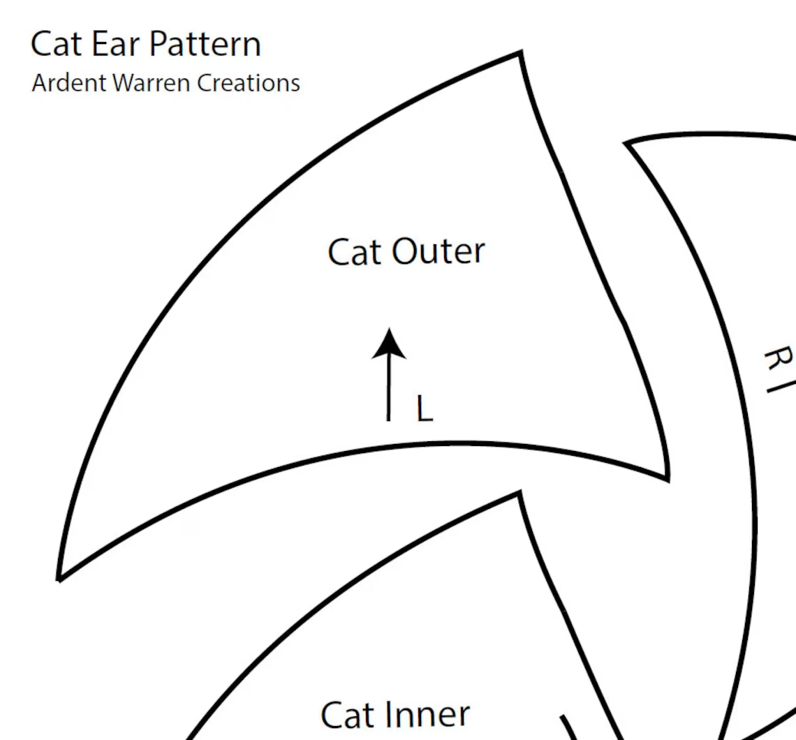Cat Ears Template Printable