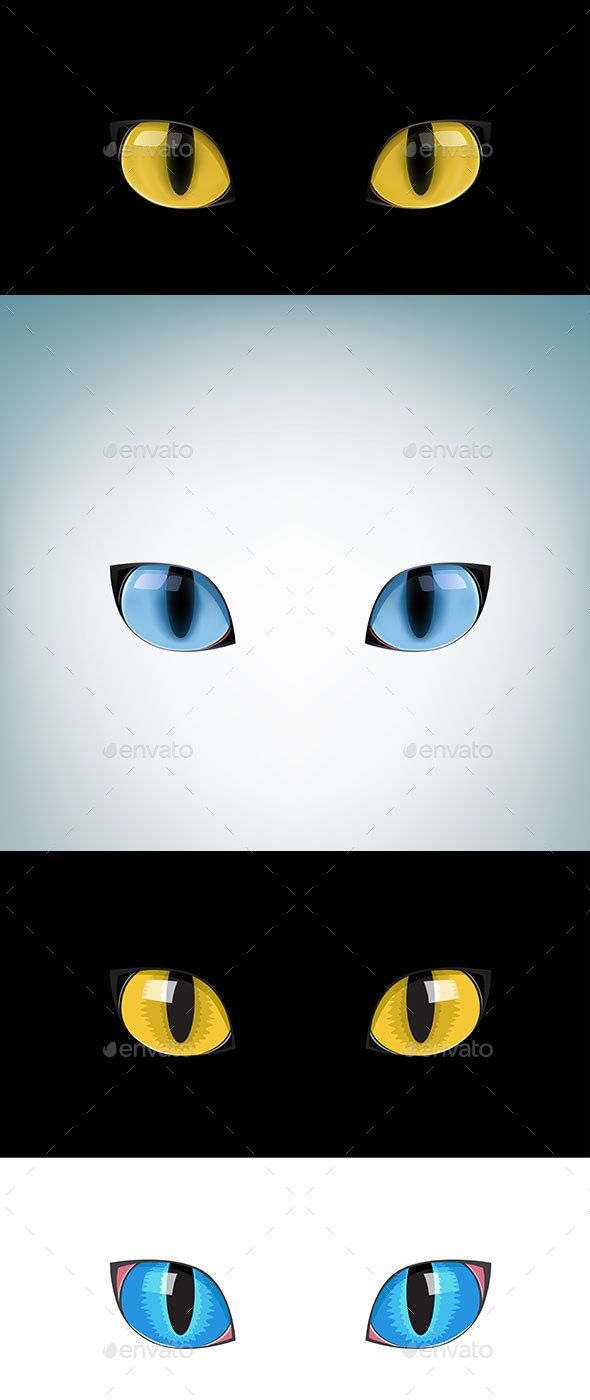 Cat Eye Template Printable