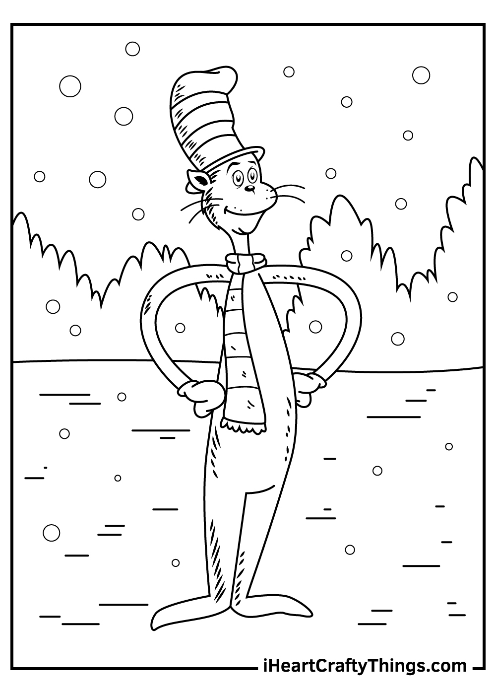 Cat And The Hat Printable Template