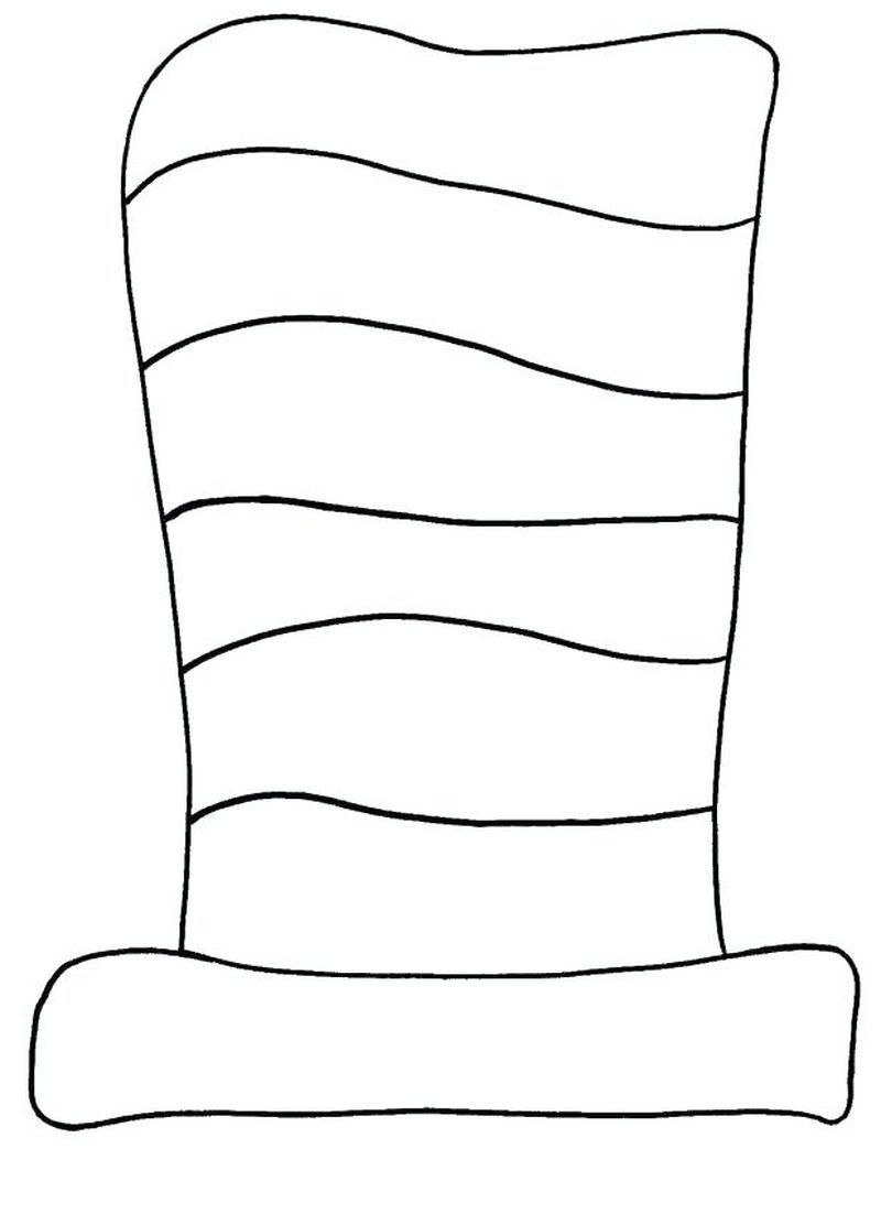 Free Printable Cat In The Hat Template