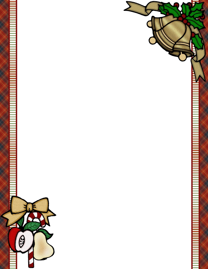 Free Printable Christmas Stationery Template