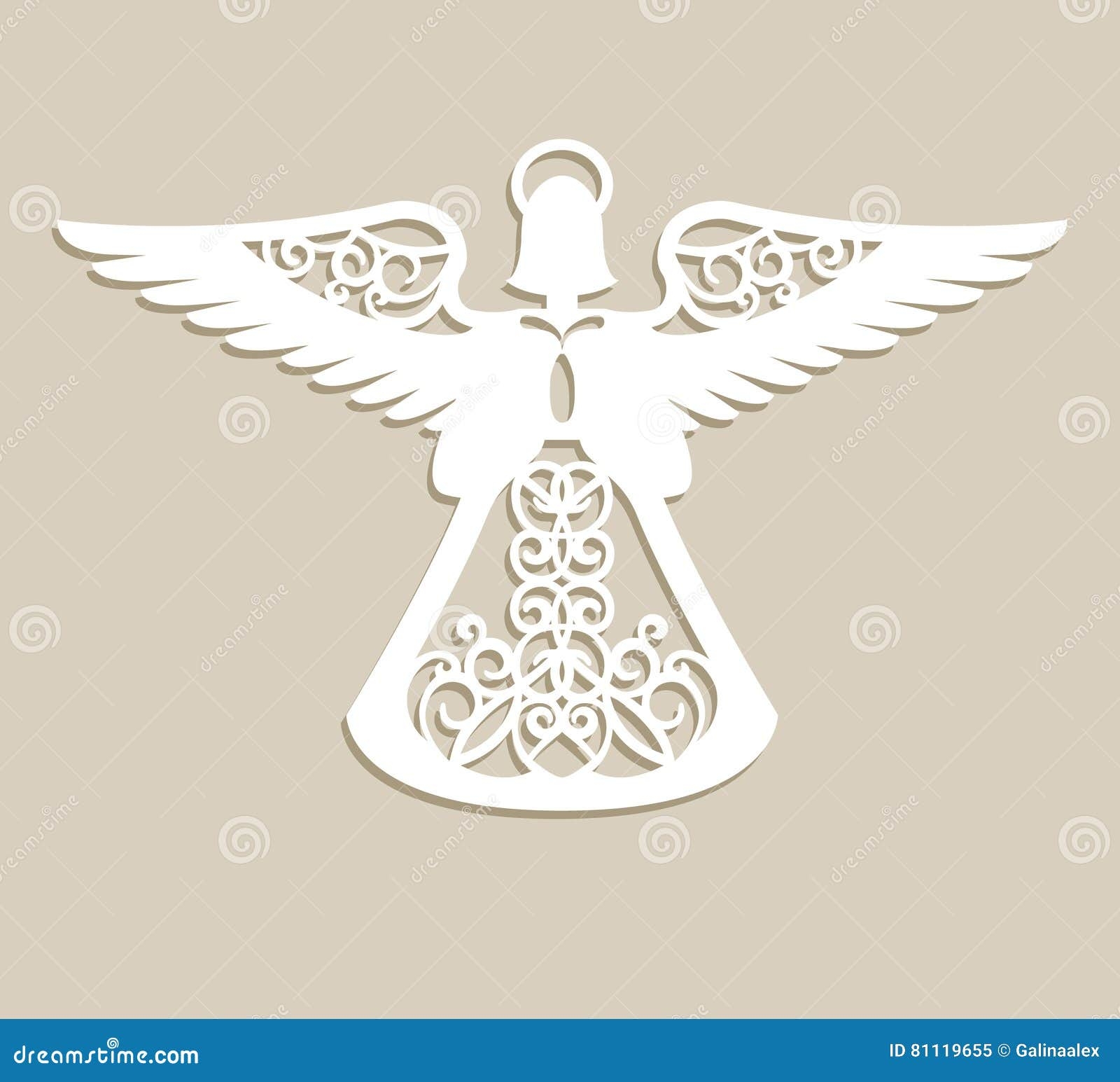 Christmas Angel Cutout Stock Illustrations 261 Christmas Angel Cutout Stock Illustrations Vectors Clipart Dreamstime