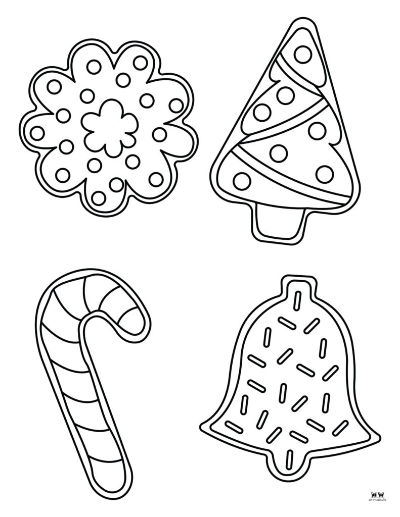 Christmas Cookie Templates Printable
