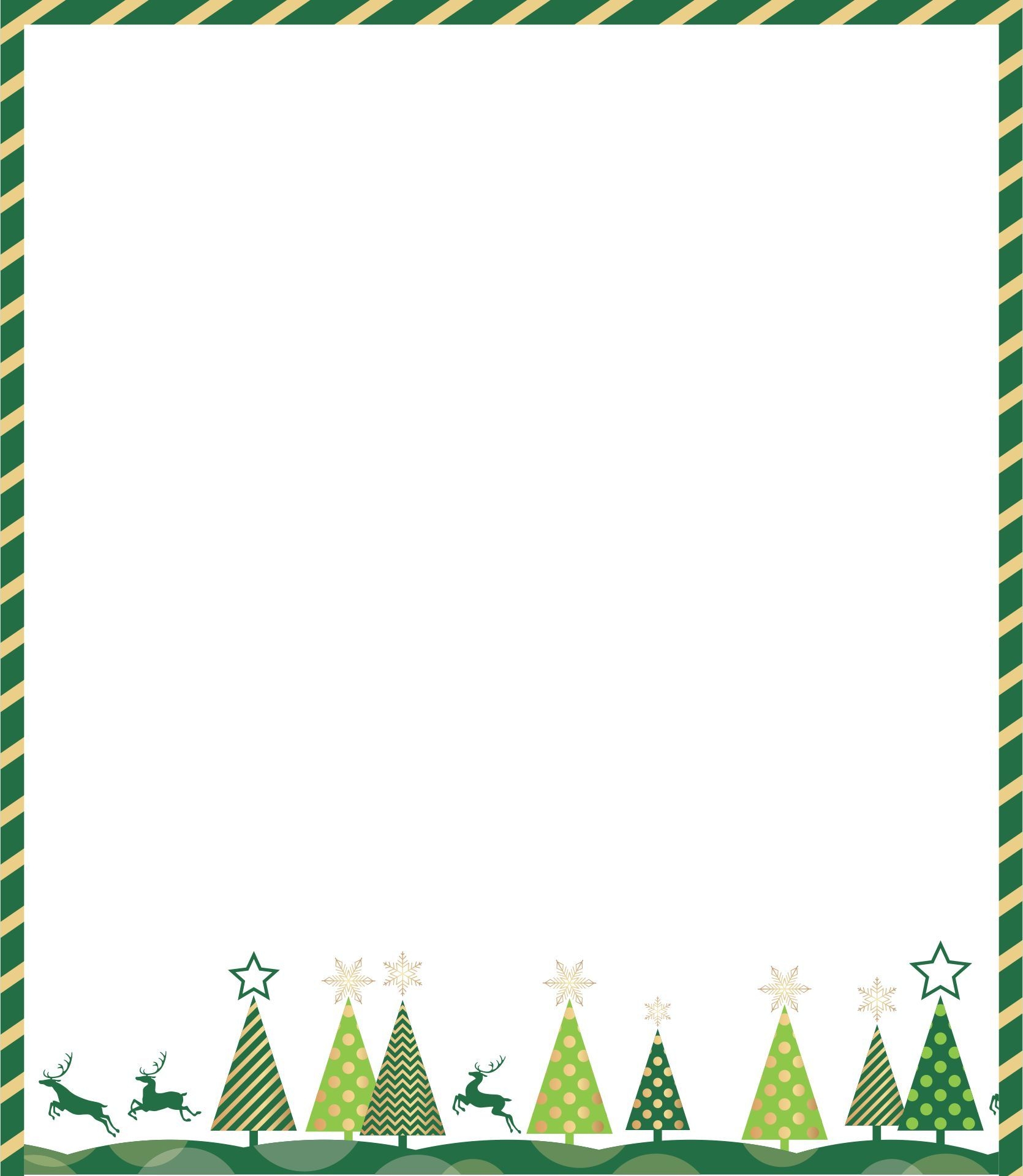 Christmas Paper Border Templates Christmas Border Free Christmas Flyer Templates Free Christmas Borders