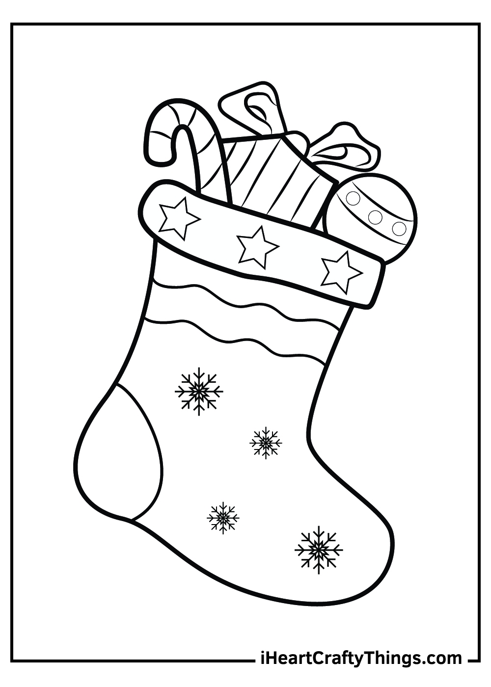 Christmas Stockings Printable Templates