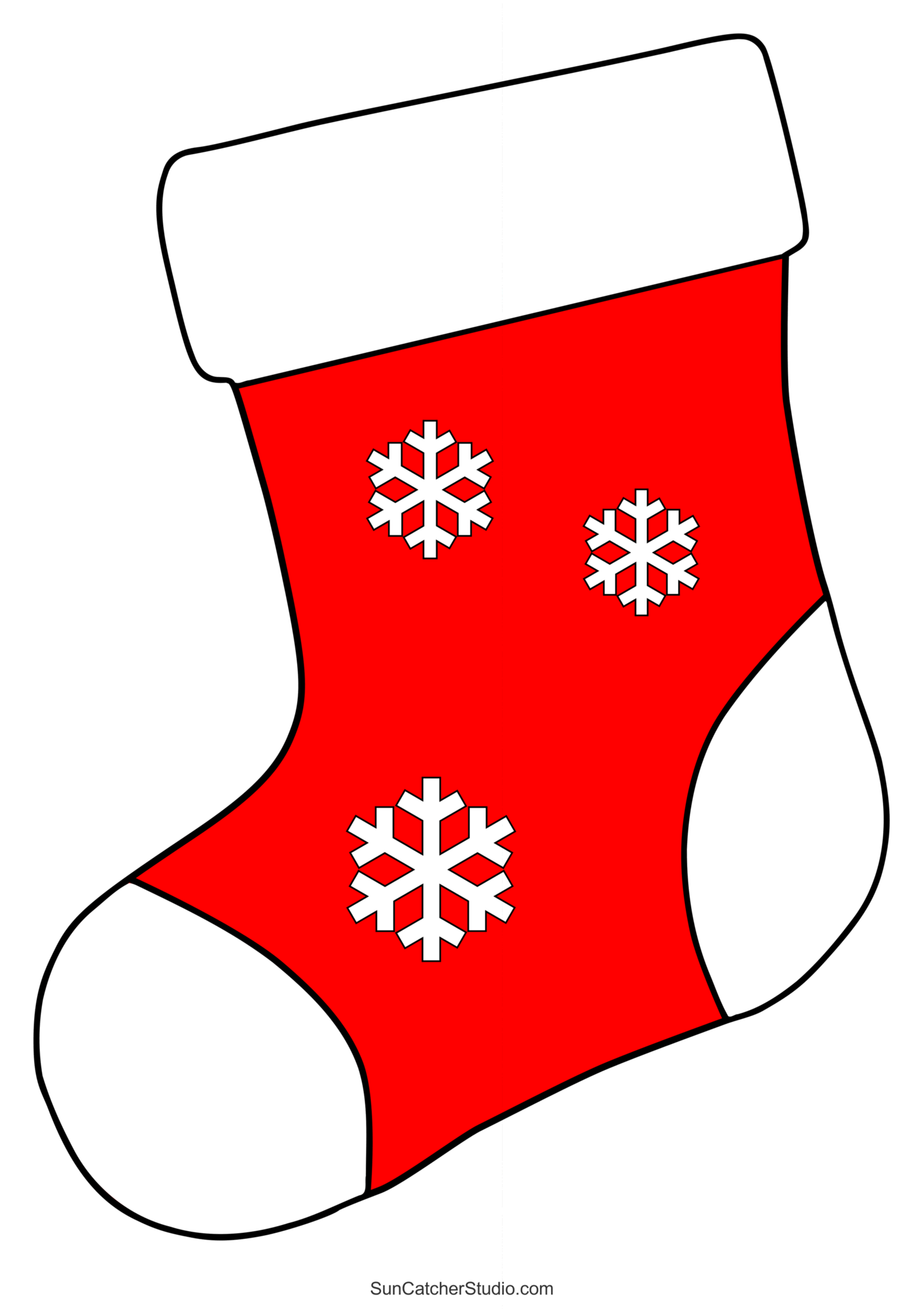 Christmas Stocking Patterns Printable Stencils Templates DIY Projects Patterns Monograms Designs Templates