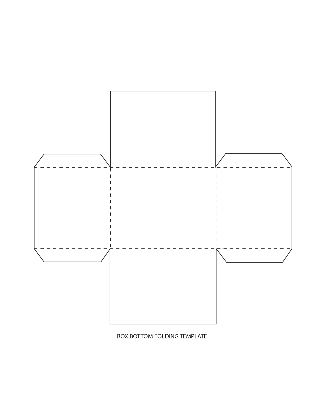 Easy Printable Box Template