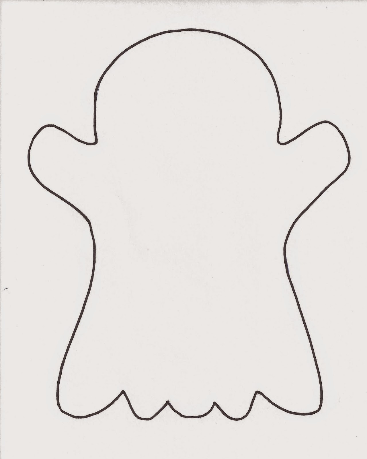 Free Printable Ghost Templates