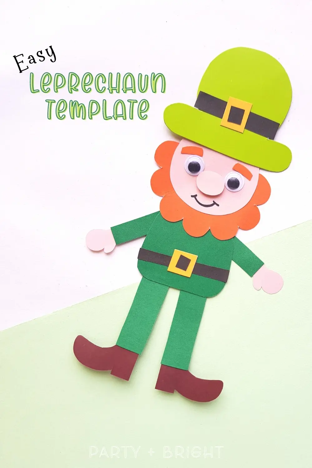 Template Build A Leprechaun Printable