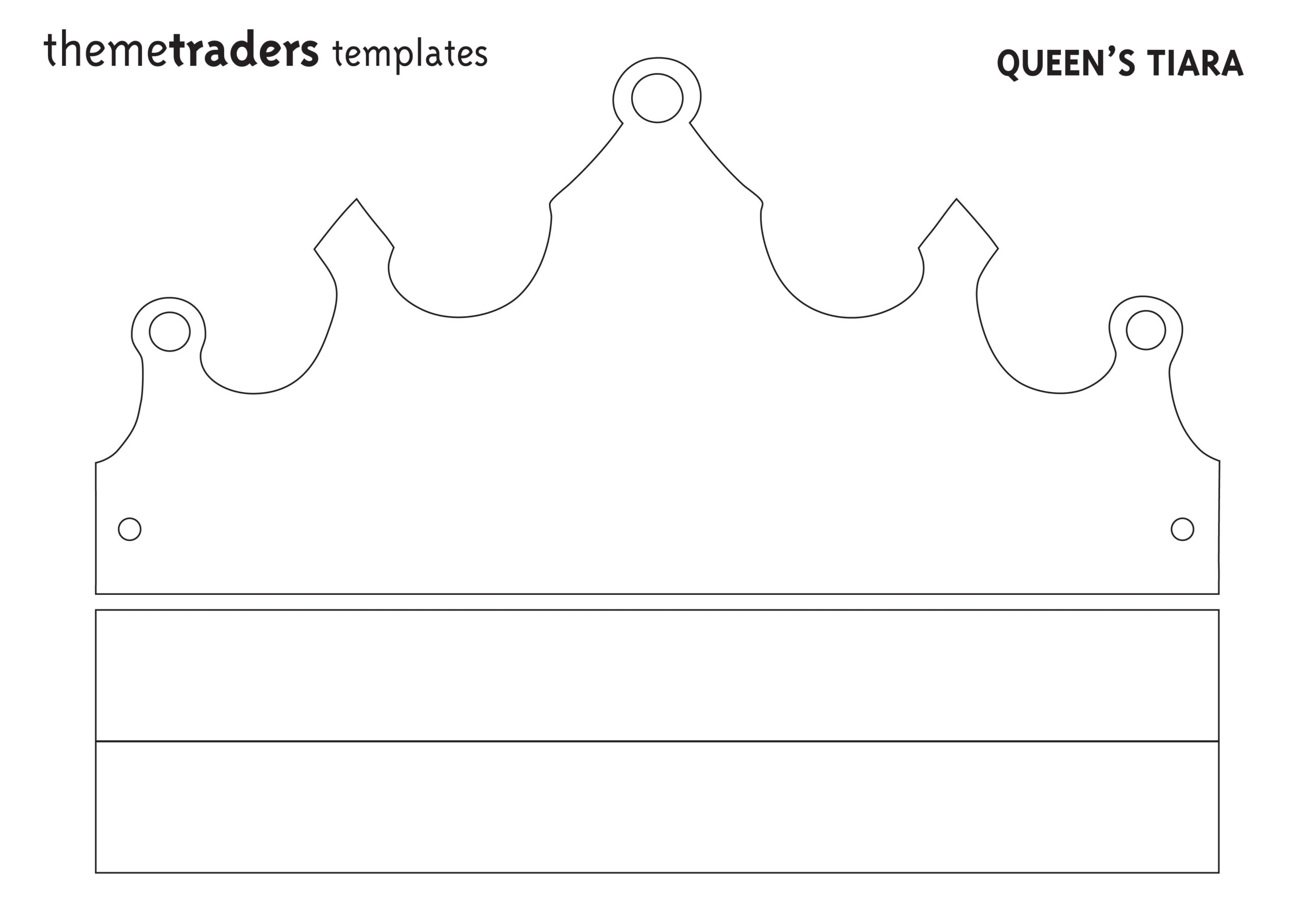 Free Crown Template Printable