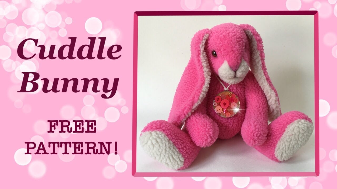 Template Free Printable Floppy Eared Bunny Sewing Pattern
