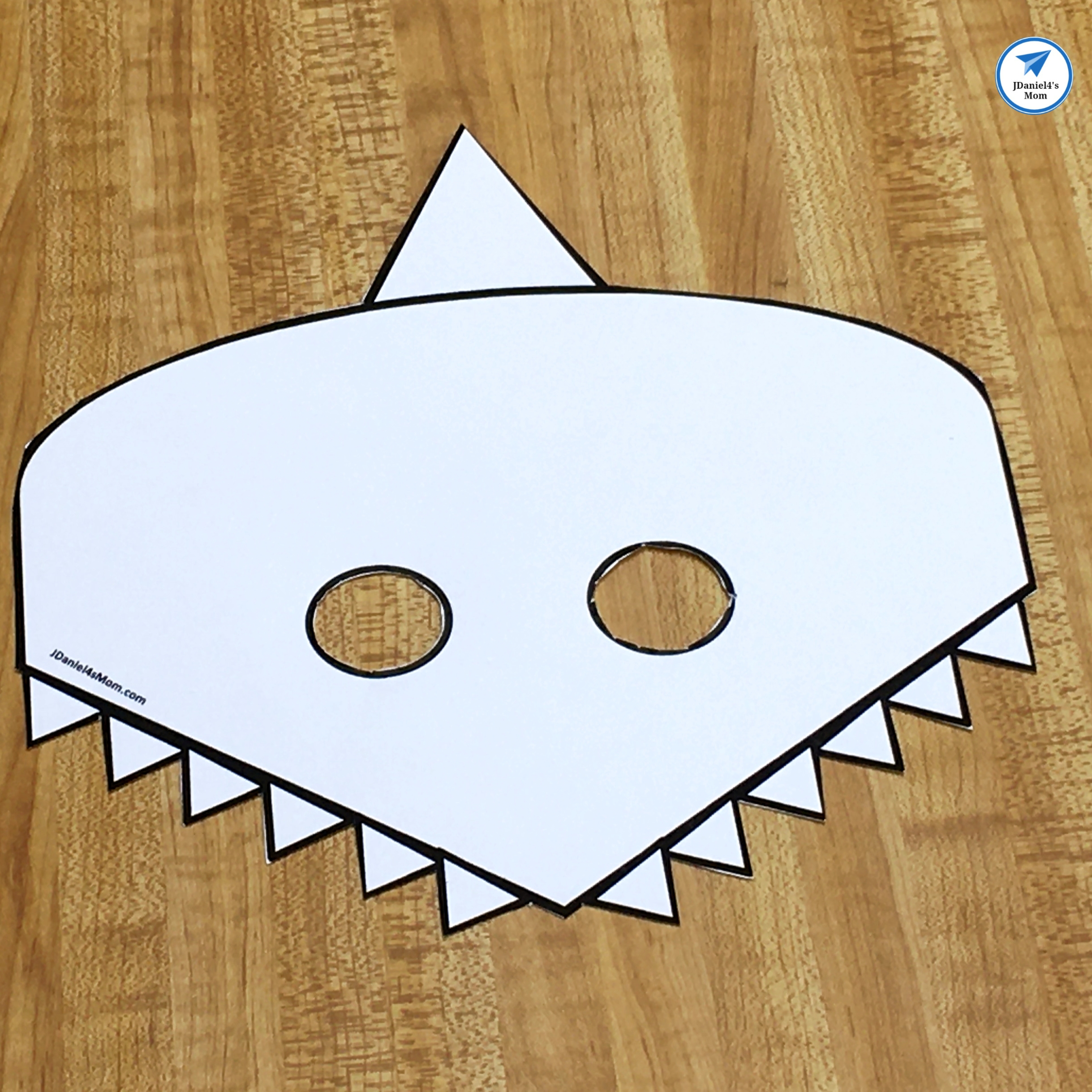 Cute Shark Mask Template JDaniel4s Mom