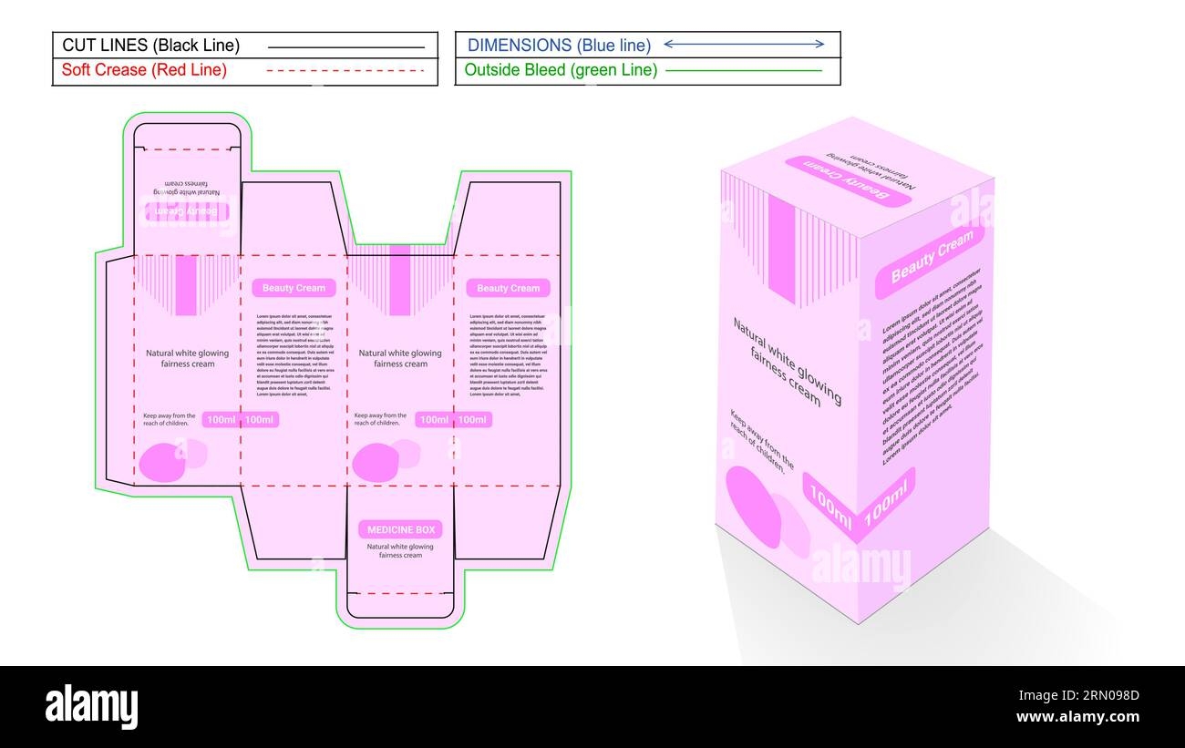 Printable Medicine Box Template