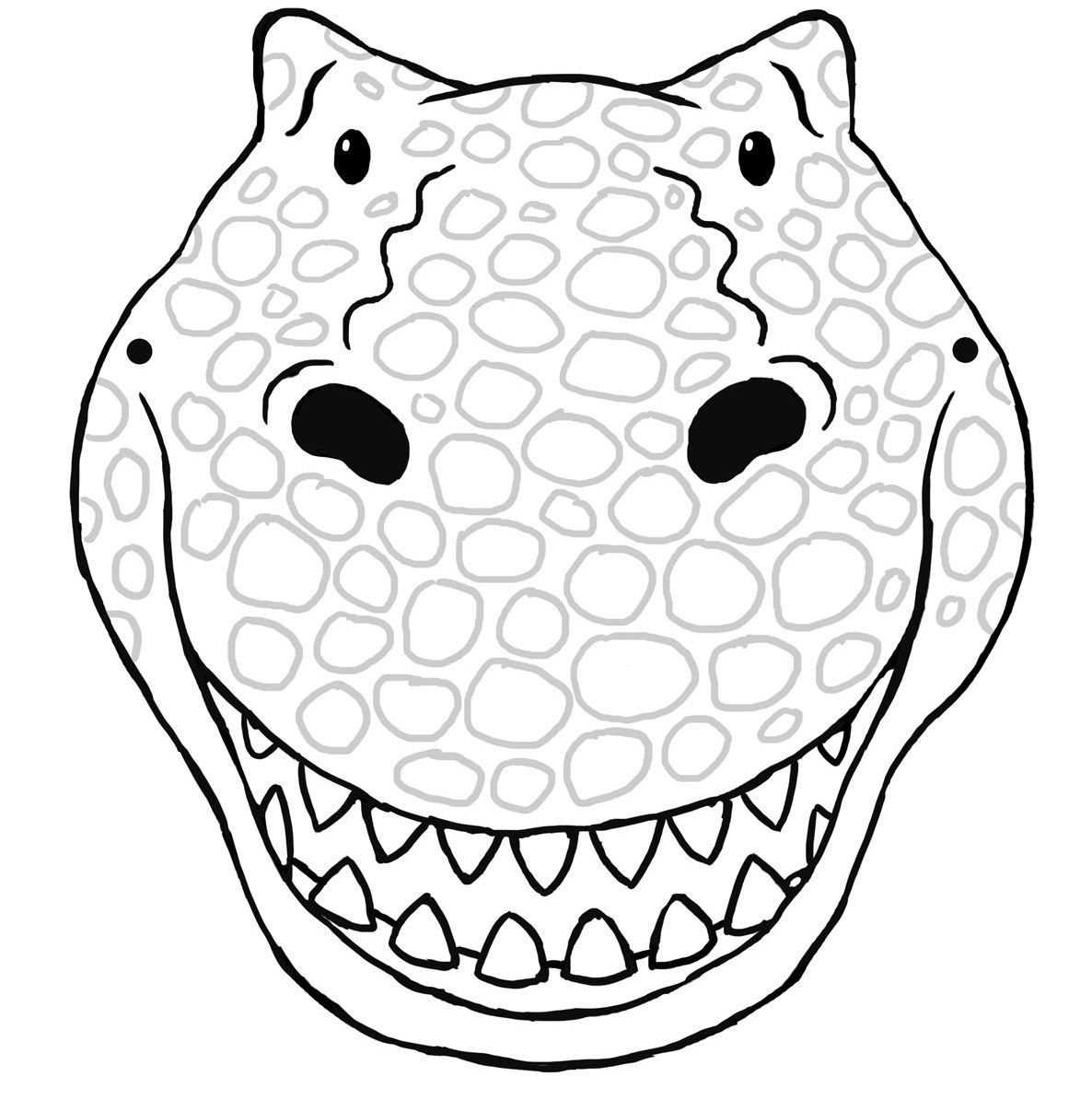 Dinosaur Mask Template Printable Dinosaur Mask Mask Template Dinosaur Crafts