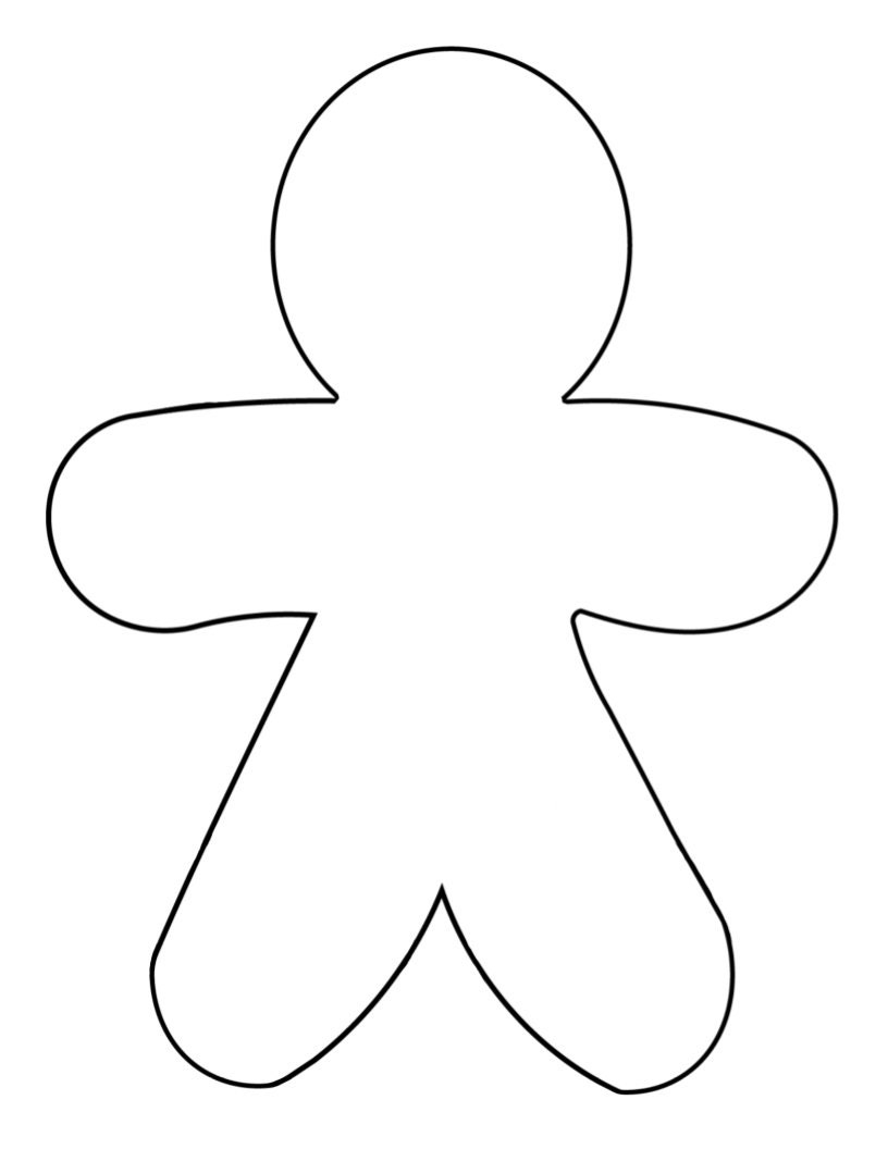 Disguise A Gingerbread Man Template And Unicorn Disguise Etsy