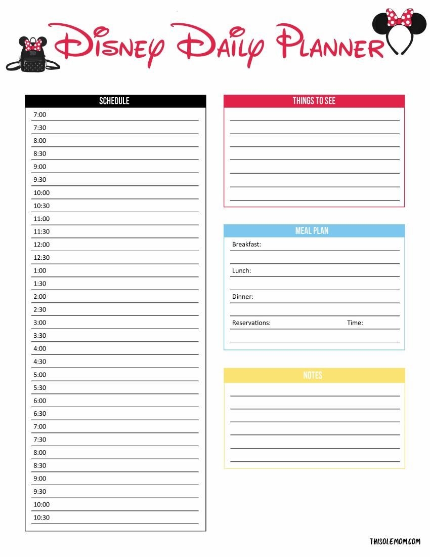 Disney Travel Planner Disney Planning Printables Disney Vacation Planner Disney World Vacation Planning