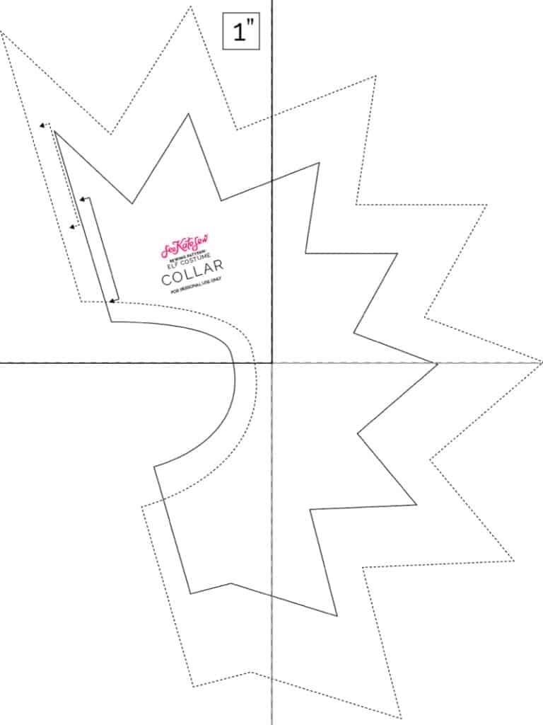 Printable Elf Clothes Template