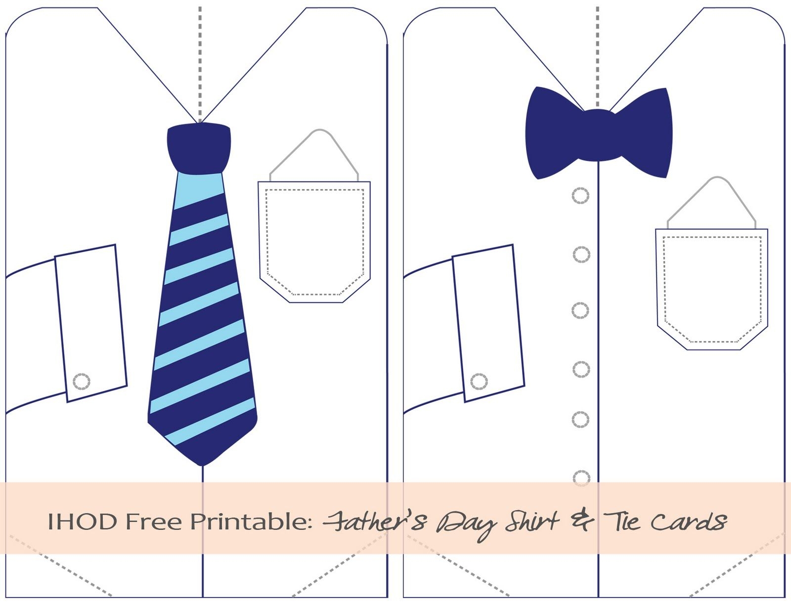 Tie Template Printable Free