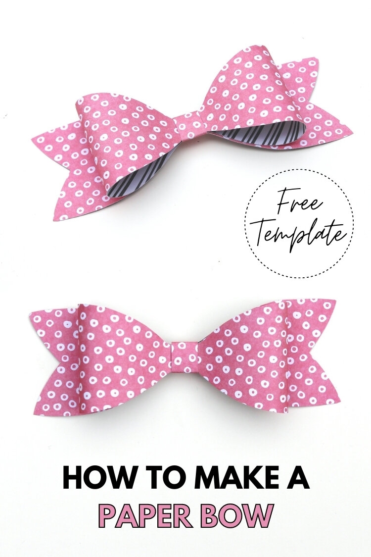 Paper Bow Template Printable