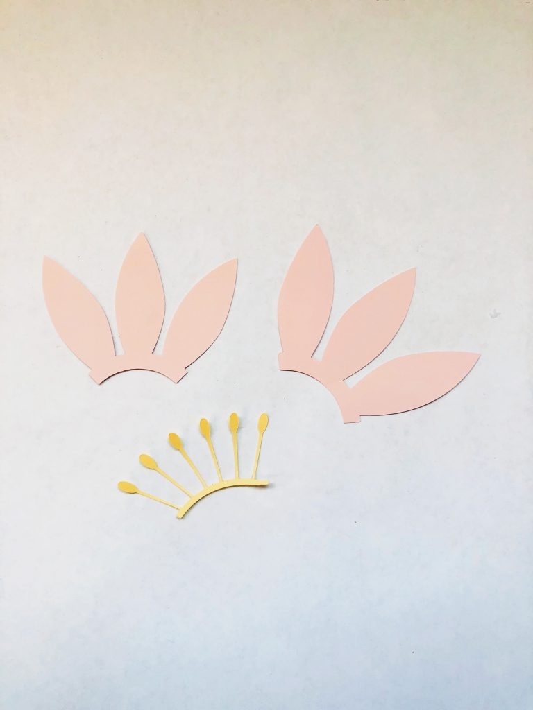 Printable Paper Lily Template