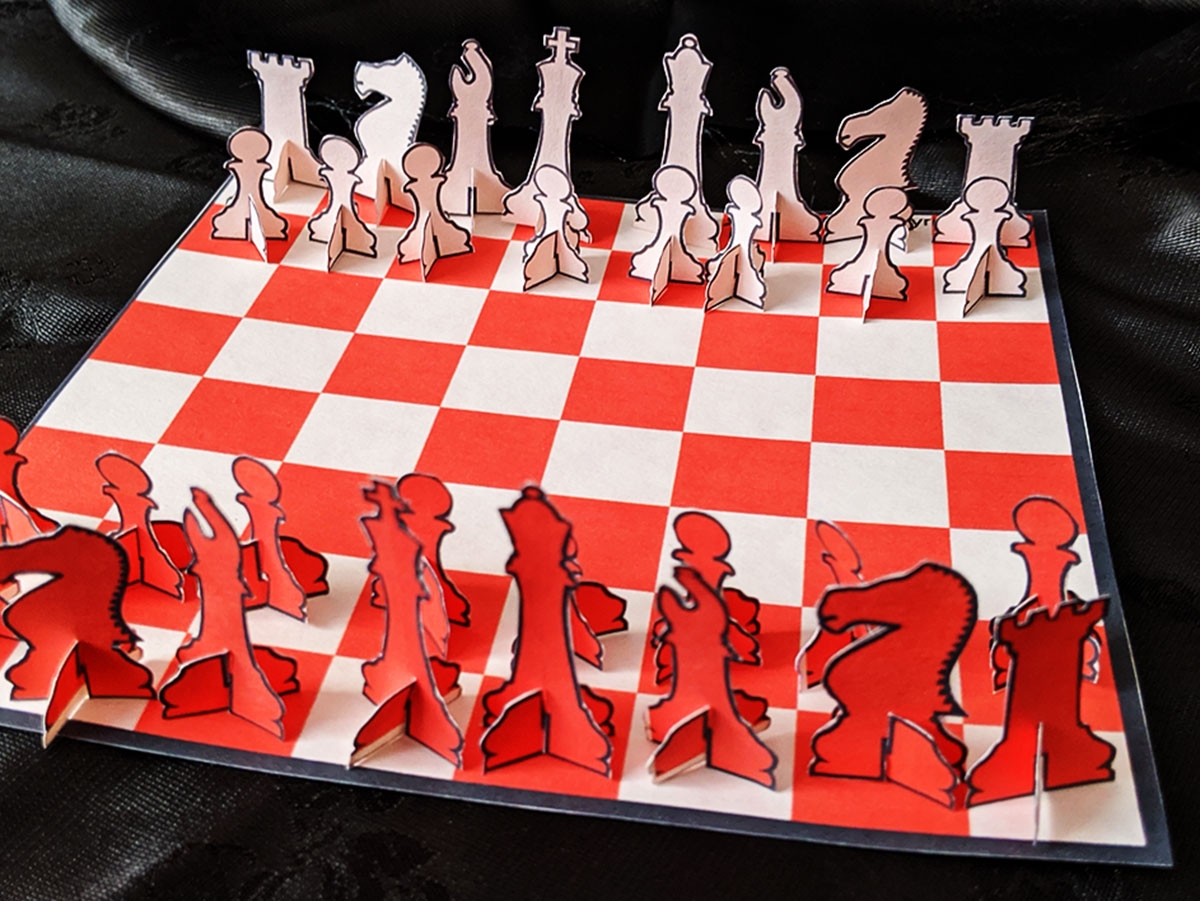 Download A Printable Paper Chess Set That You Can Make At Home Scout Life Magazine
