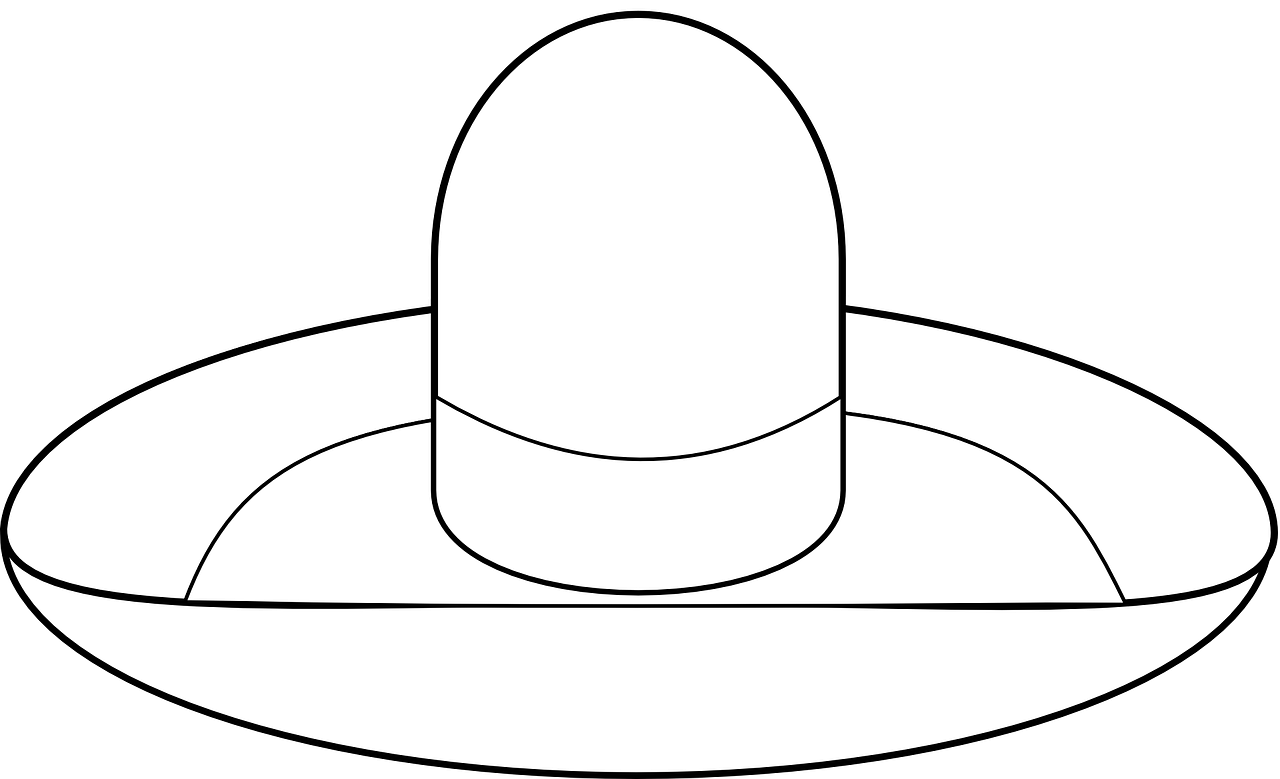 Download Sombrero Hat Mexican Royalty Free Vector Graphic Pixabay