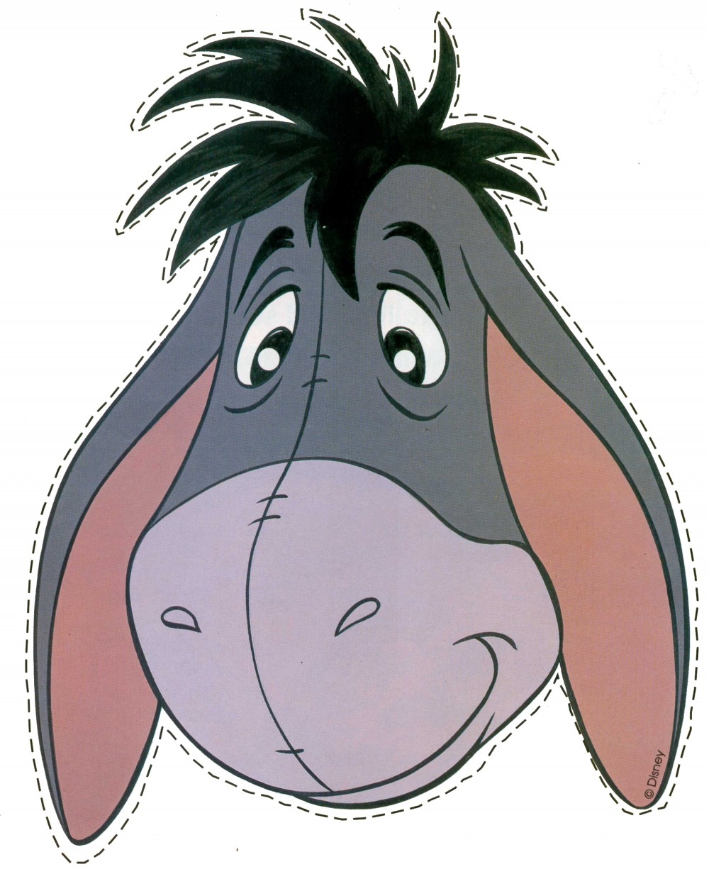 Eeyore Ears Template Printable