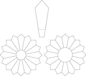 Free Printable Dresden Plate Template