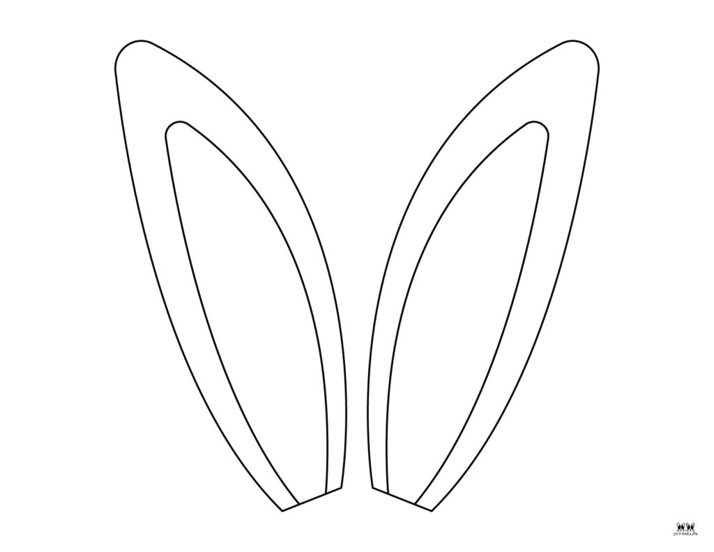 Bunny Ear Template Printable