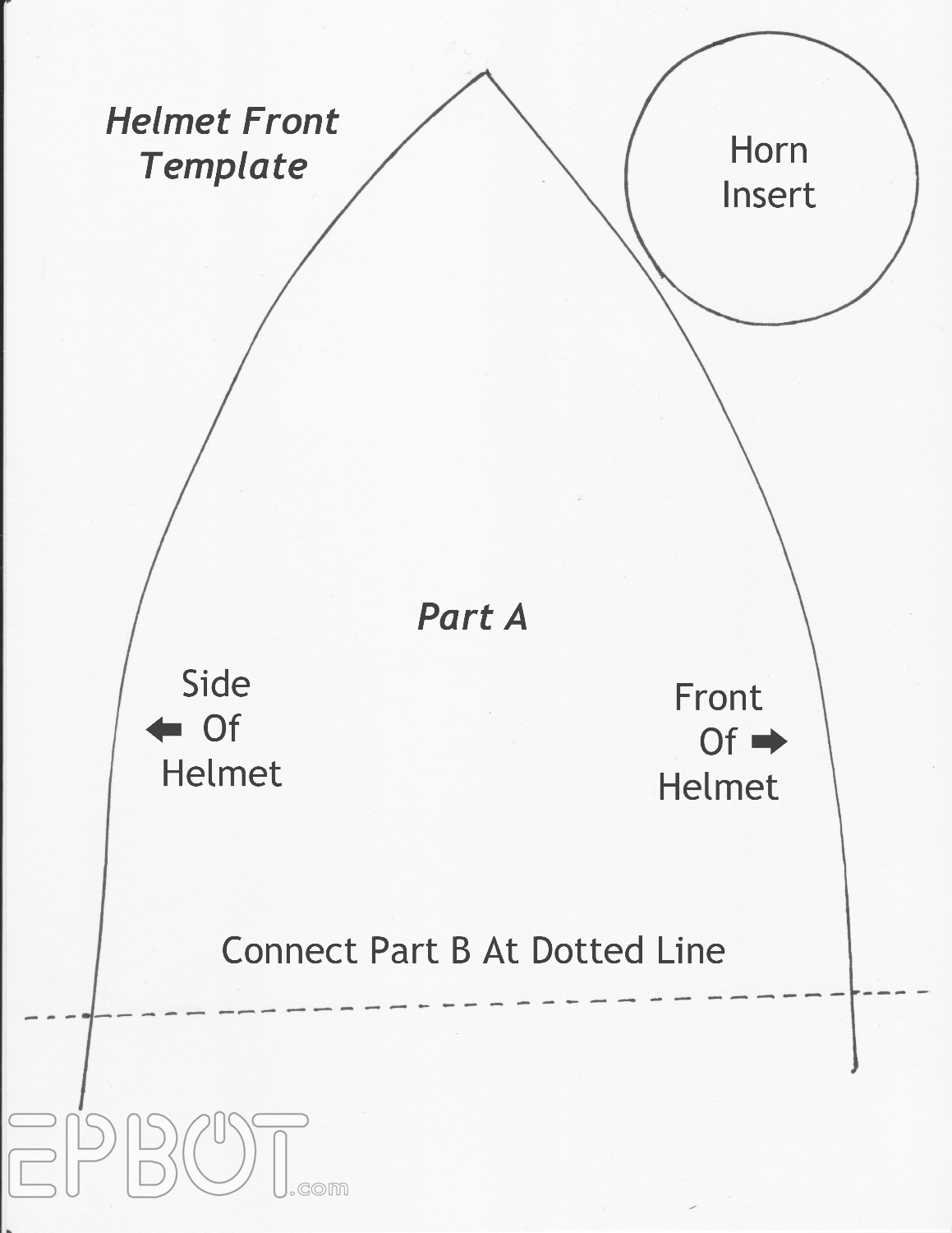 Free Printable Knight Helmet Template Free