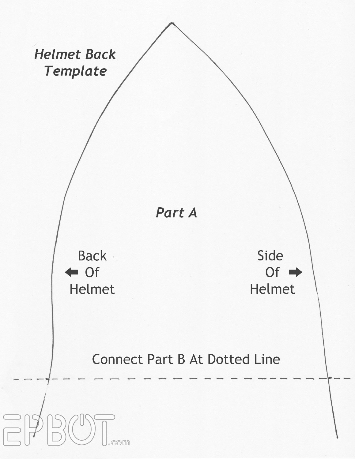 EPBOT The Knights Who Say Ni Free Helmet Templates 