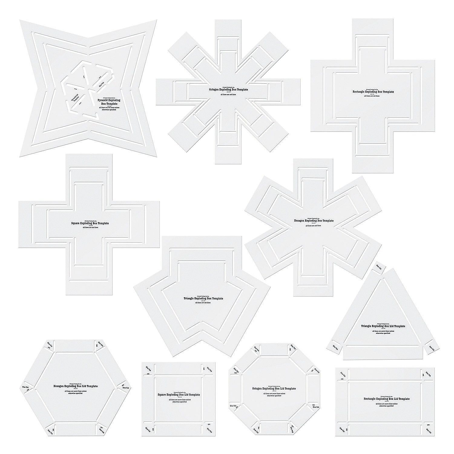 Printable Paper Templates For Ceramics