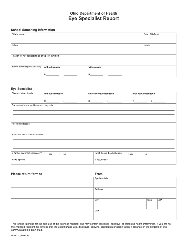 Eye Prescription Template Fill Online Printable Fillable Blank PdfFiller