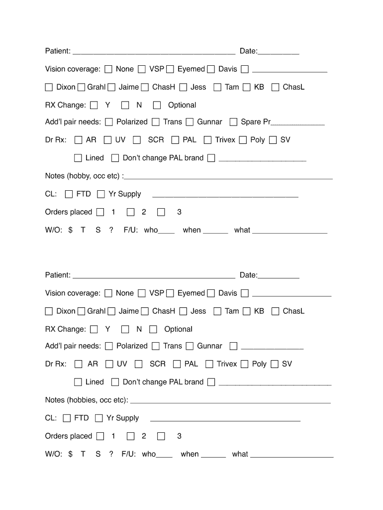 Eye Routing Slip Sample Fill Online Printable Fillable Blank PdfFiller