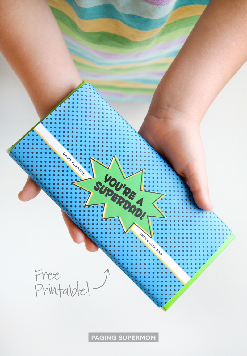 Free Printable Father'S Day Candy Bar Wrappers Templates