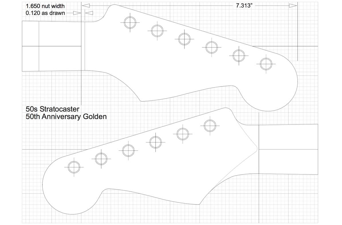 Fender Stratocaster Guitar Templates Electric Herald