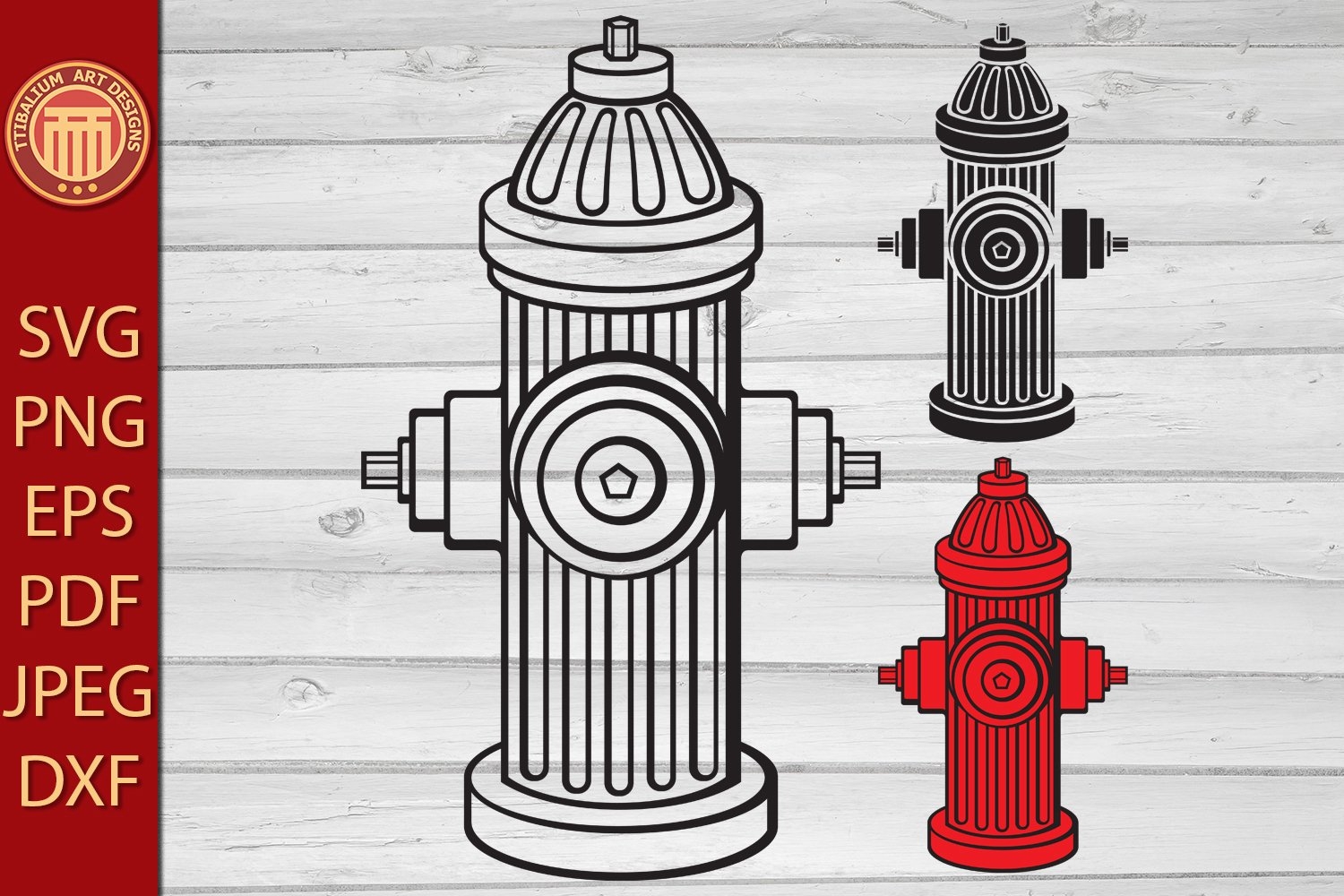 Printable Fire Hydrant Template