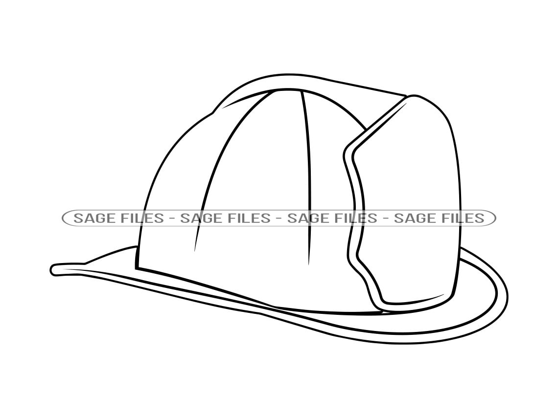 Firefighter Hat Template Printable