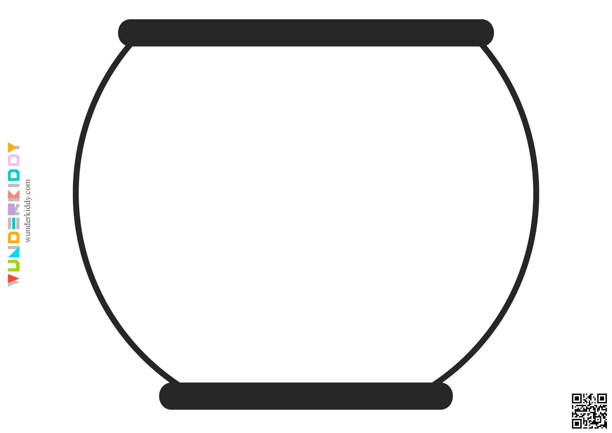 Printable Fish Bowl Template