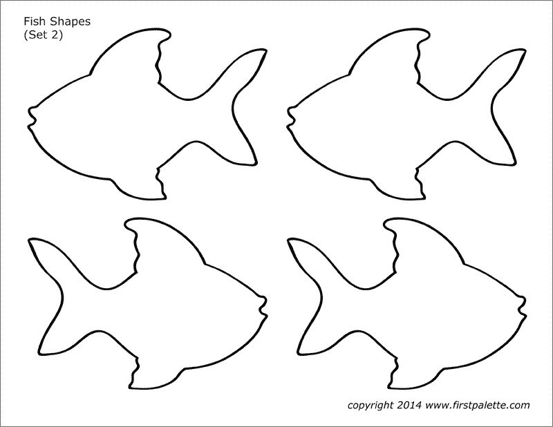Free Printable Fish Templates